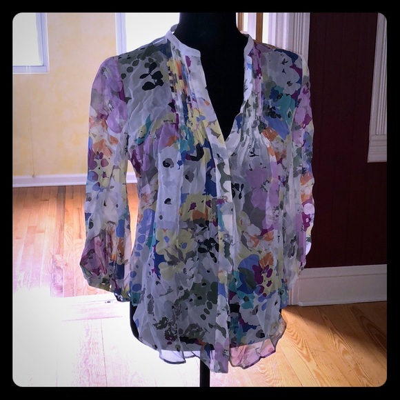 Colorful Loeil Fei blouse - Picture 1 of 6